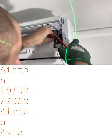 mode d'emploi clim airton